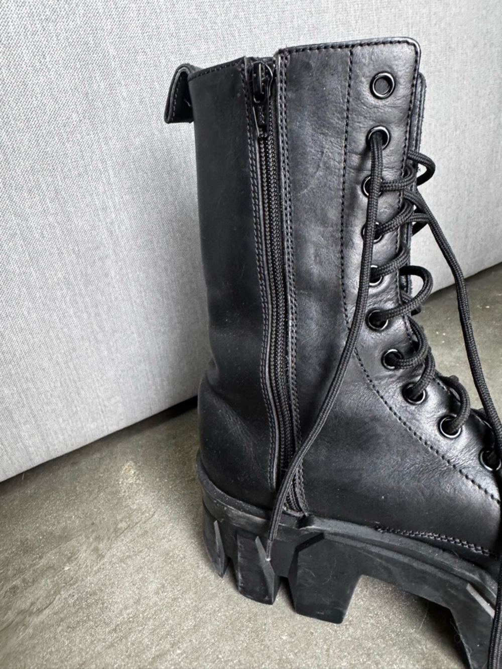 Balenciaga Bulldozer Lace-Up Boot - Picture 4 of 5